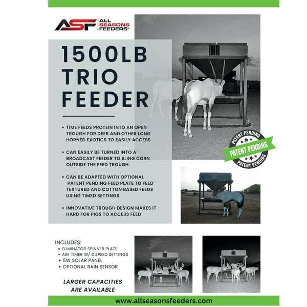 Trio Feeder (1,500 lb)