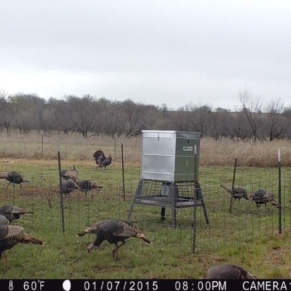 600-lb. Stand & Fill® Broadcast Feeder