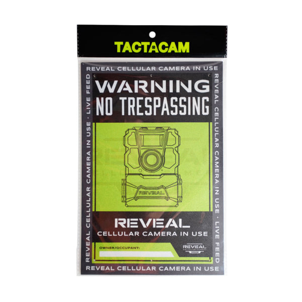 3 PK No Trespassing Sign